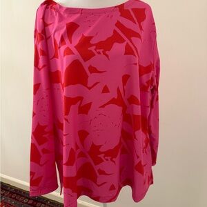 Vineyard Vines Tropical Floral Boatneck Sankaty T Shirt